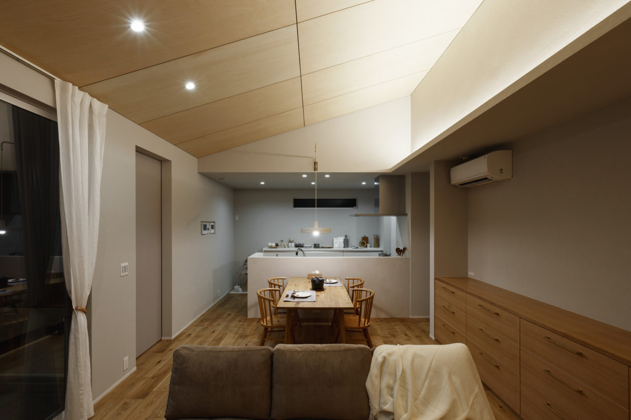 間接照明の魅せ方　植田