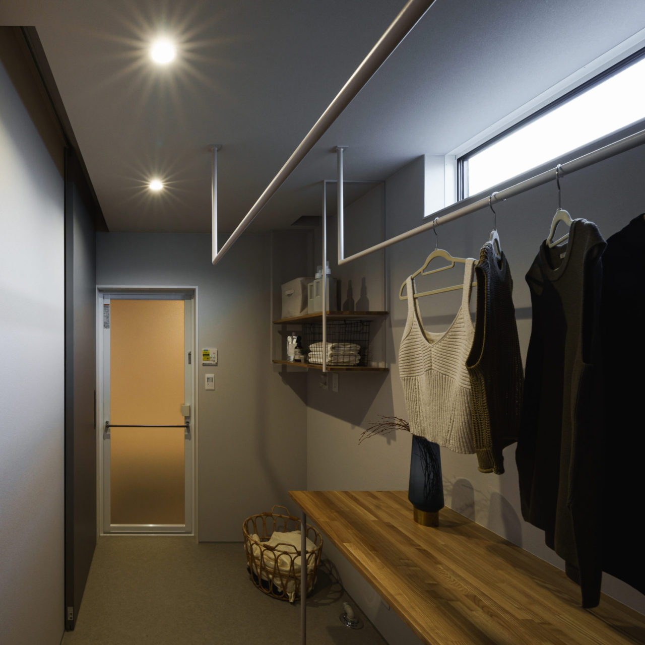 物干しスペース　馬場