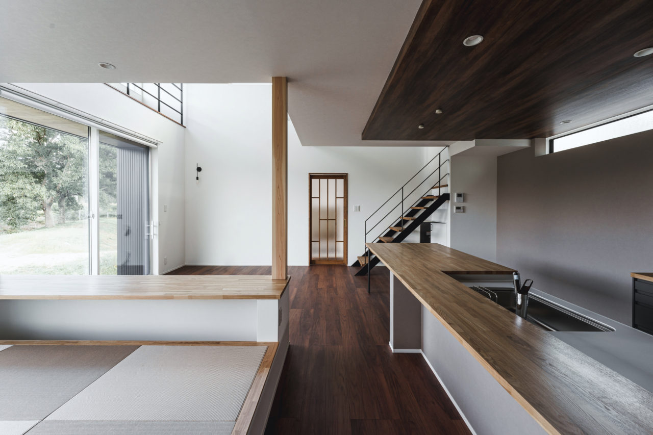 立体的な空間の使い方　一瀬