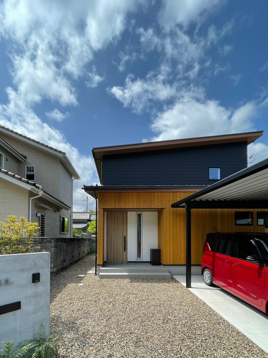 建築中の現場　海