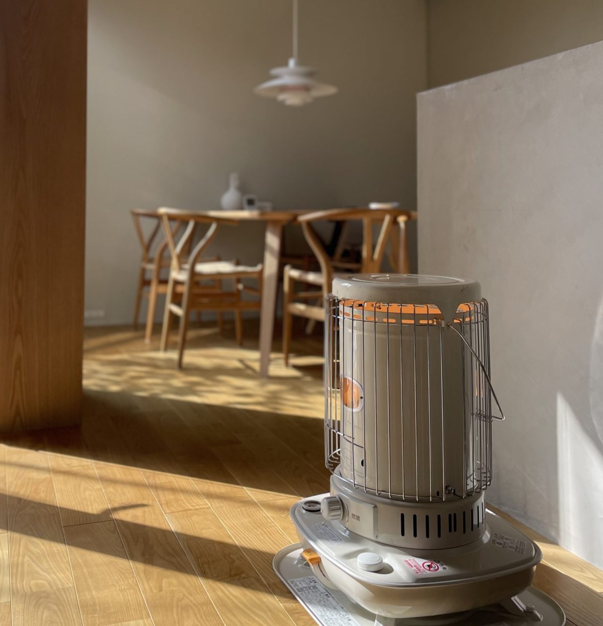 石油ストーブ　海