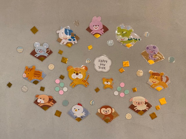 1月の装飾　中嶋