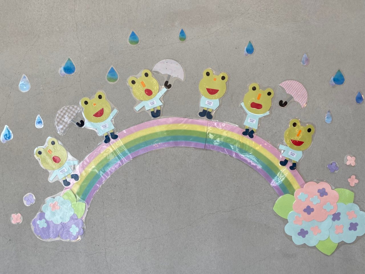 キッズスペースの装飾　中嶋