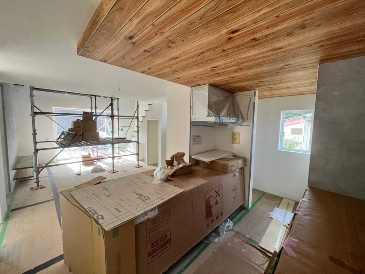 工事中の物件紹介・・・・渡邉