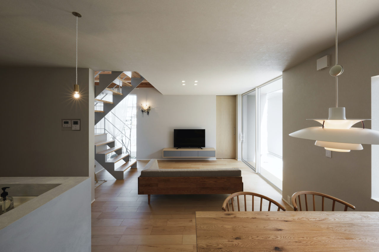 建築中の物件　坂口