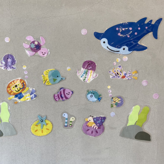 8月の装飾　中嶋