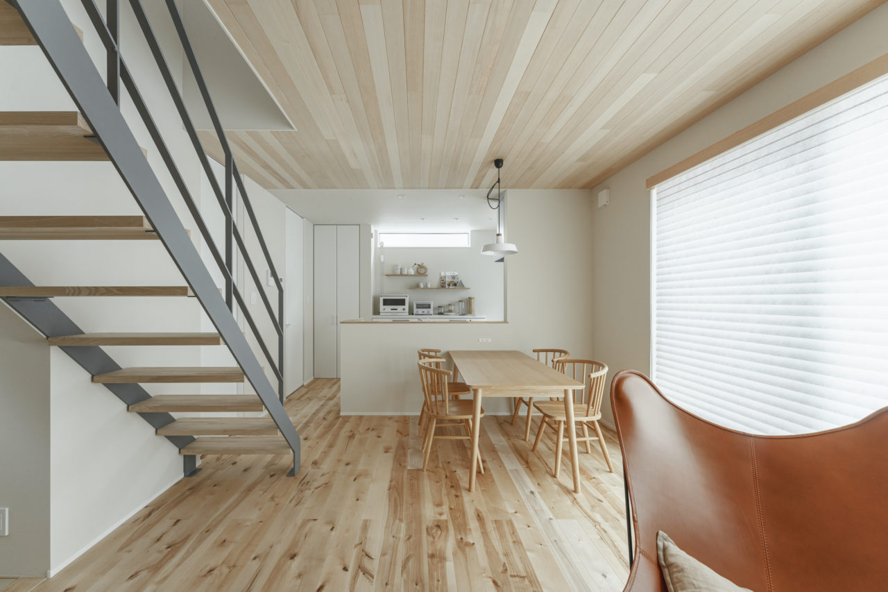 部屋を広く魅せる工夫　日髙